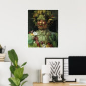 Portret van Vegetation Giuseppe Arcimboldo Poster (Thuiskantoor)
