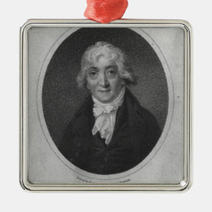 Portret van Venanzio Rauzzini Metalen Ornament