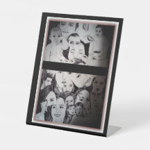 Portret van verschillende beroemdheden