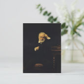 Portret van Victor Hugo 1879 Briefkaart (Staand voorkant)