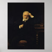 Portret van Victor Hugo 1879 Poster (Voorkant)