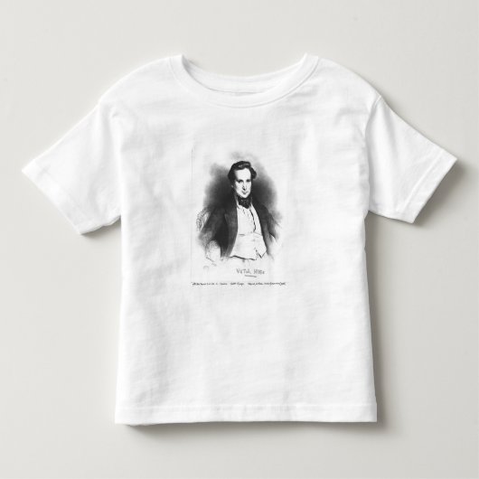 Portret van Victor Hugo Kinder Shirts (Voorkant)