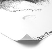 Portret van Victor Hugo Poster (Hoek)