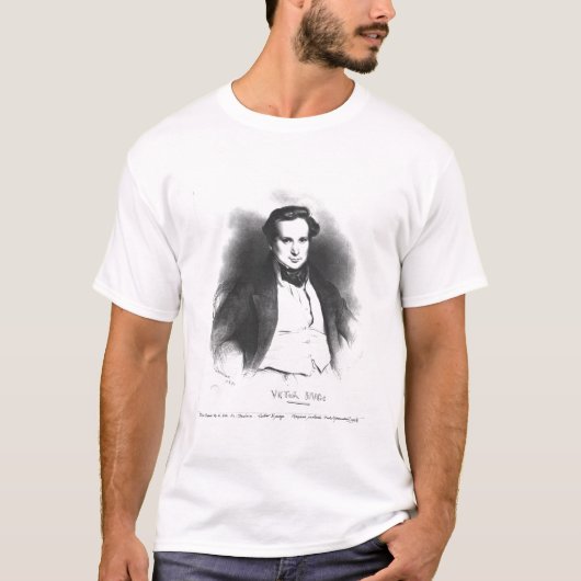 Portret van Victor Hugo T-shirt (Voorkant)