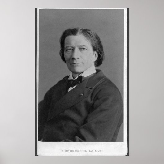 Portret van Victorien Sardou Poster (Voorkant)