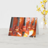 Portret van Vijf Violen Kaart (Gele Bloem)