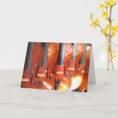 Portret van vijf violen of violen kaart (Gele Bloem)