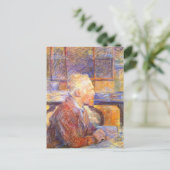 Portret van Vincent Van Gogh door Toulouse-Lautrec Briefkaart (Staand voorkant)