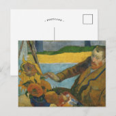 Portret van Vincent van Gogh | Paul Gauguin Briefkaart (Voorkant / Achterkant)