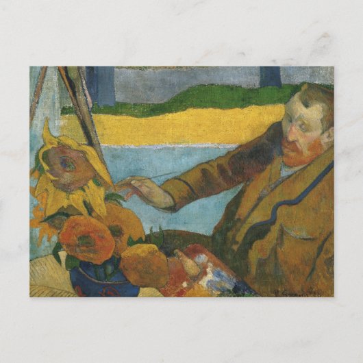 Portret van Vincent van Gogh | Paul Gauguin Briefkaart (Voorkant)
