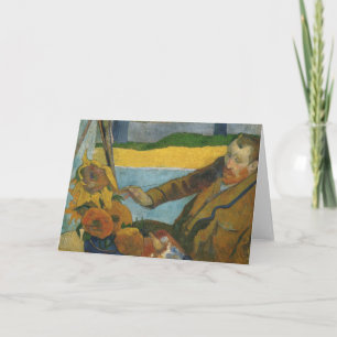 Portret van Vincent van Gogh   Paul Gauguin Kaart