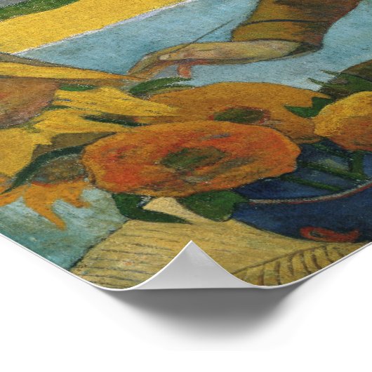 Portret van Vincent van Gogh | Paul Gauguin Poster (Hoek)