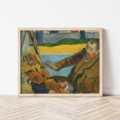 Portret van Vincent van Gogh | Paul Gauguin Poster