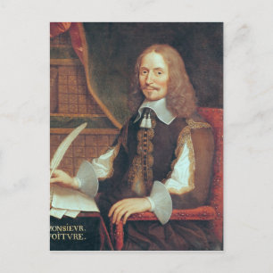 Portret van Vincent Voiture Briefkaart