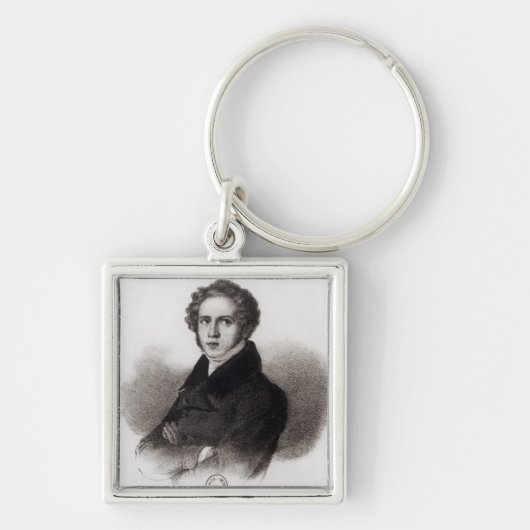 Portret van Vincenzo Bellini Sleutelhanger (Voorkant)
