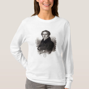 Portret van Vincenzo Bellini T-shirt