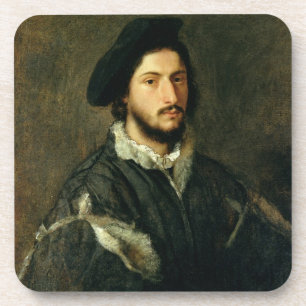 Portret van Vincenzo Mosti (olie op doek) Onderzetter