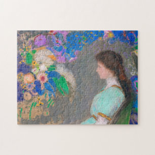 Portret van Violette Heymann, Redon Legpuzzel