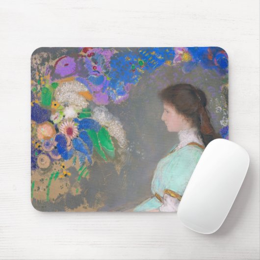 Portret van Violette Heymann, Redon Muismat (Met muis)