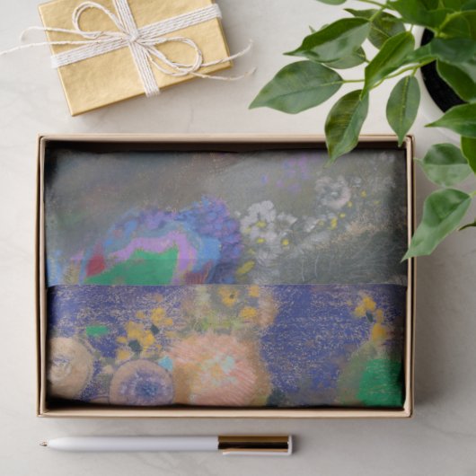 Portret van Violette Heymann, Redon Tissuepapier (Geschenk)