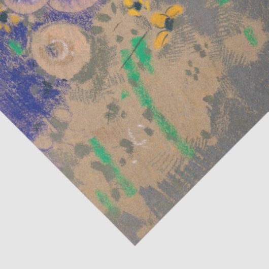 Portret van Violette Heymann, Redon Tissuepapier (Detail)