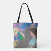 Portret van Violette Heymann, Redon Tote Bag (Achterkant)