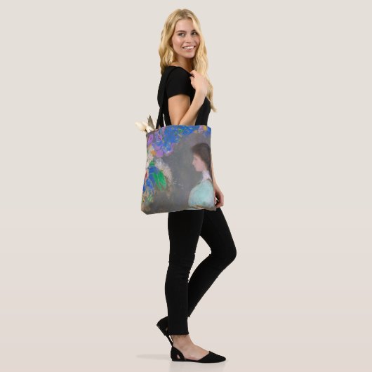 Portret van Violette Heymann, Redon Tote Bag (Op model)