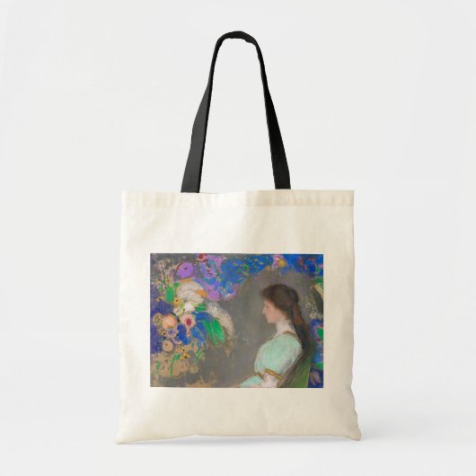 Portret van Violette Heymann, Redon Tote Bag (Voorkant)