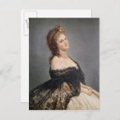 Portret van Virginia Oldoini Briefkaart (Voorkant / Achterkant)