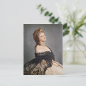 Portret van Virginia Oldoini Briefkaart (Staand voorkant)