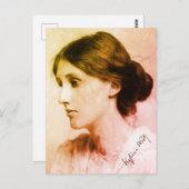 Portret van Virginia Woolf (1902) Briefkaart (Voorkant / Achterkant)