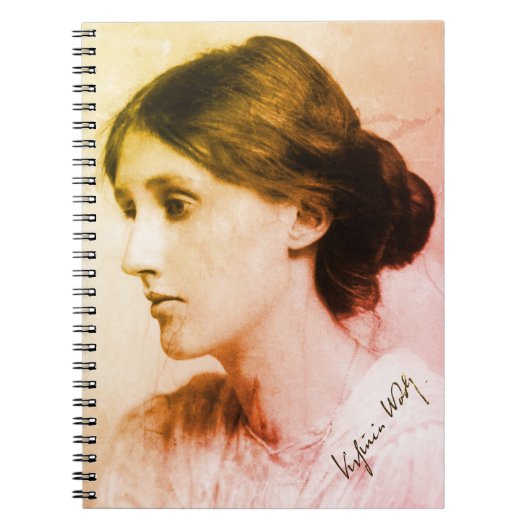 Portret van Virginia Woolf (1902) Notitieboek (Voorkant)