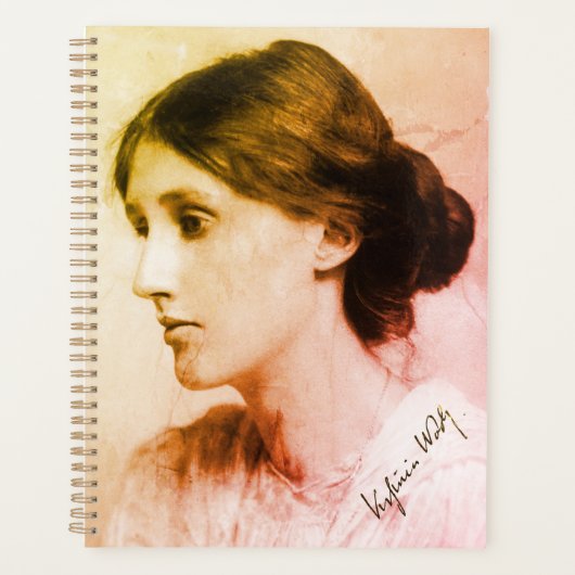 Portret van Virginia Woolf (1902) Planner (Voorkant)