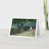 Portret van vissen met opa kaart (Voorkant)