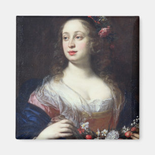 Portret van Vittoria della Rovere, gekleed als Flo Magneet