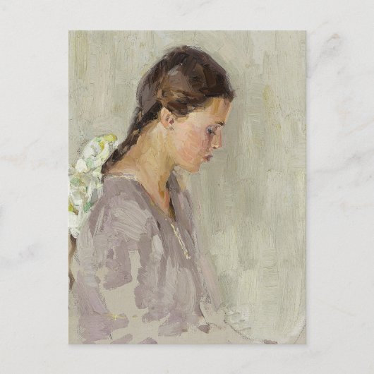 Portret van Vivian | William Herbert Dunton Briefkaart (Voorkant)