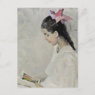 Portret van Vivian   William Herbert Dunton Briefkaart
