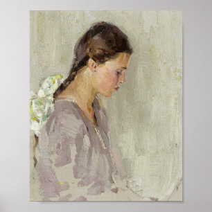 Portret van Vivian William Herbert Dunton Poster