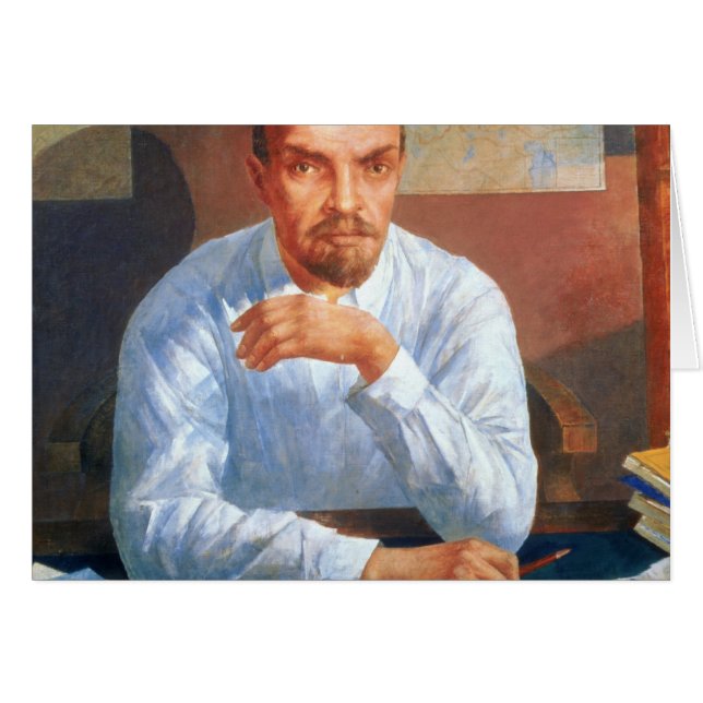 Portret van Vladimir Ilyich Lenin, 1934 (Voorkant Horizontaal)
