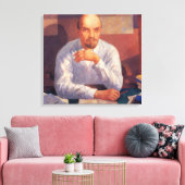 Portret van Vladimir Lenin (leider van de USSR) Canvas Afdruk (Insitu (Woonkamer))