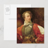 Portret van Vladimir Samoylov als Hamlet Briefkaart (Voorkant / Achterkant)