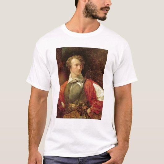 Portret van Vladimir Samoylov als Hamlet T-shirt (Voorkant)