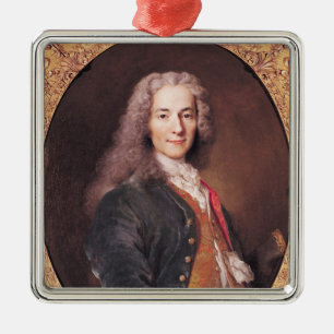 Portret van Voltaire 23.1728 jaar Metalen Ornament