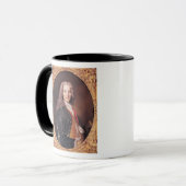Portret van Voltaire 23.1728 jaar Mok (Voorkant links)