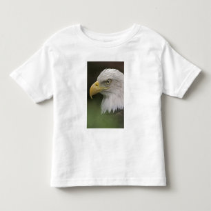 Portret van volwassen Amerikaanse zeearend, Haliae Kinder Shirts