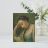 Portret van vrouw 2 briefkaart (Staand voorkant)