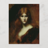 Portret van vrouw 2 briefkaart (Voorkant)