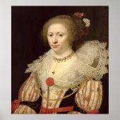 Portret van vrouw 2 poster (Voorkant)