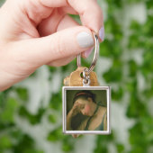 Portret van vrouw 2 sleutelhanger (Hand)