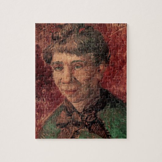 Portret van vrouw Madame Tanguy, Vincent van Gogh Legpuzzel (Verticaal)